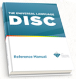 The Universal Language DISC Reference Manual cover - TTI DISC manual - TTI DISC - TTI Performance Systems, TTI DISC book - The Universal Language DISC - A Reference Manual , TTI DISC assessments