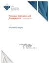 Personal Motivation and Engagement assessment, personal motivation and engagement assessment, Personal Motivation and Engagement report, personal motivation and engagement report, TTI Motivators assessment, TTI motivators assessments, TTI assessments
