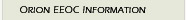 Click here for ORION EEOC information NetServ, Orion pre-employment selection assessment, Orion assessment, Orion pre-employment system, Orion pre employment survey system