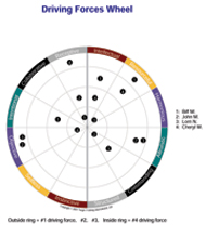 12 Driving Forces Group Wheel sample, 12 Driving Forces group wheel, 12 Driving Forces Group Wheel