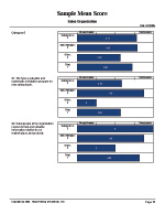 Organizational Development Survey Sample Mean Score report page sample - TTI Performance Systems - TTI  OD survey