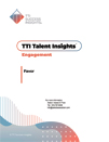 TTI Talent Insights Engagement report - TTI Performance Systems - talent insights assessment