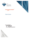 Interviewing Insights Sales online assessment report sample page - Interviewing Insights - Sales, TTI Performance Systems - TTI DISC assessments